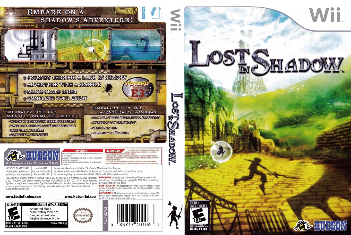 Lost in Shadow Cover Art - WOI Solutions