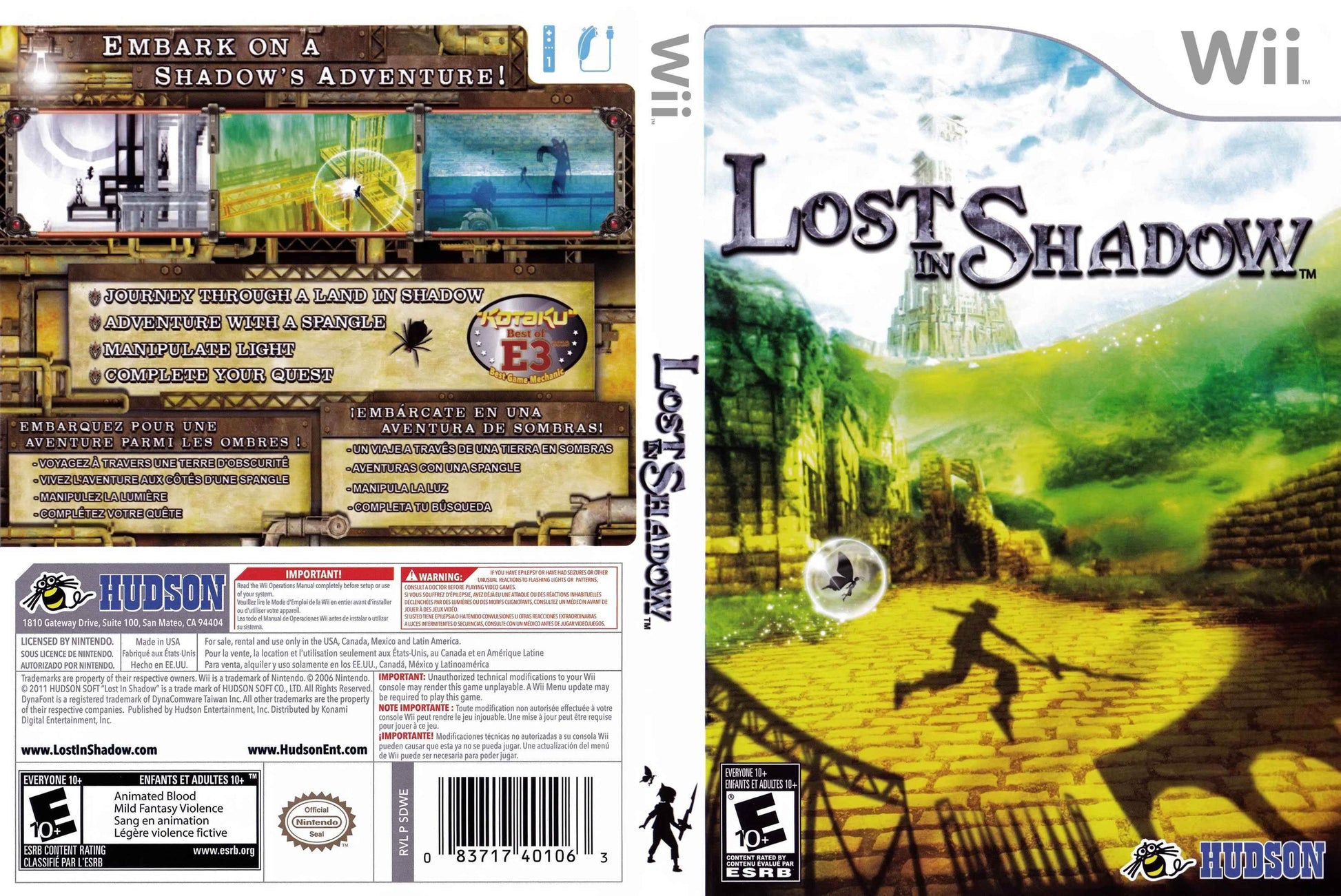 Lost in Shadow Cover Art - WOI Solutions