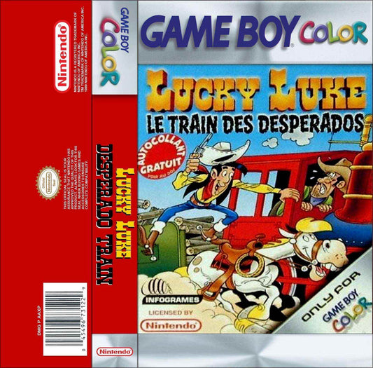 Lucky Luke Desperado Train Cover Art - WOI Solutions