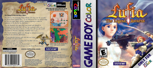 Lufia The Legend Returns Cover Art - WOI Solutions