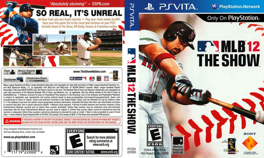 MLB 12 The Show Cover Art - WOI Solutions