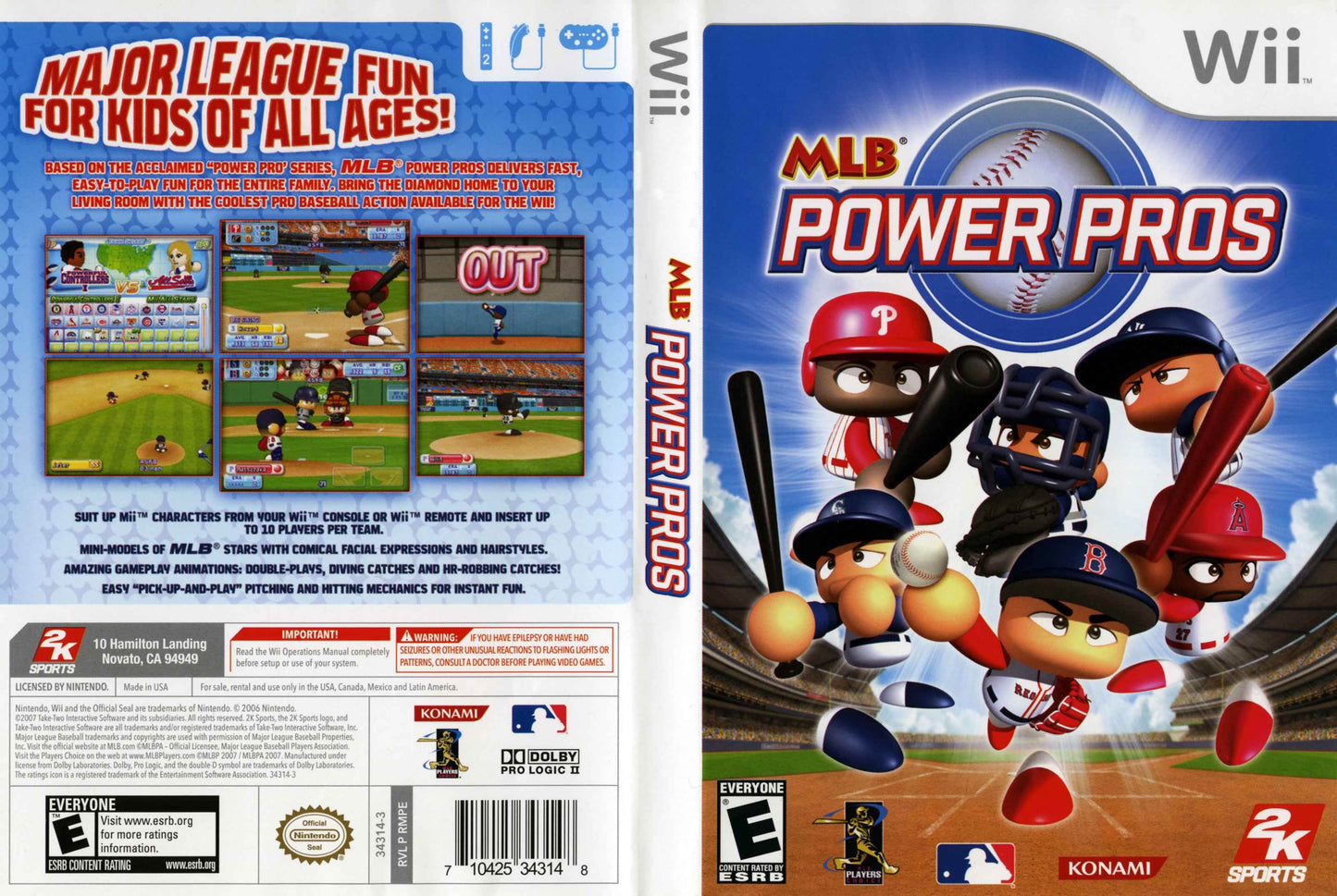 MLB Power Pros Cover Art - WOI Solutions