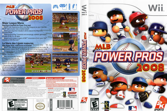 MLB Power Pros 2008 Cover Art - WOI Solutions