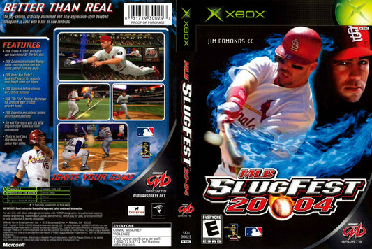 MLB SlugFest 2004 Cover Art - WOI Solutions