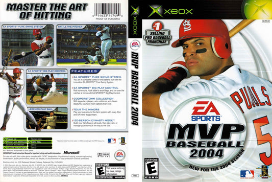 MVP Baseball 2004 Cover Art - WOI Solutions