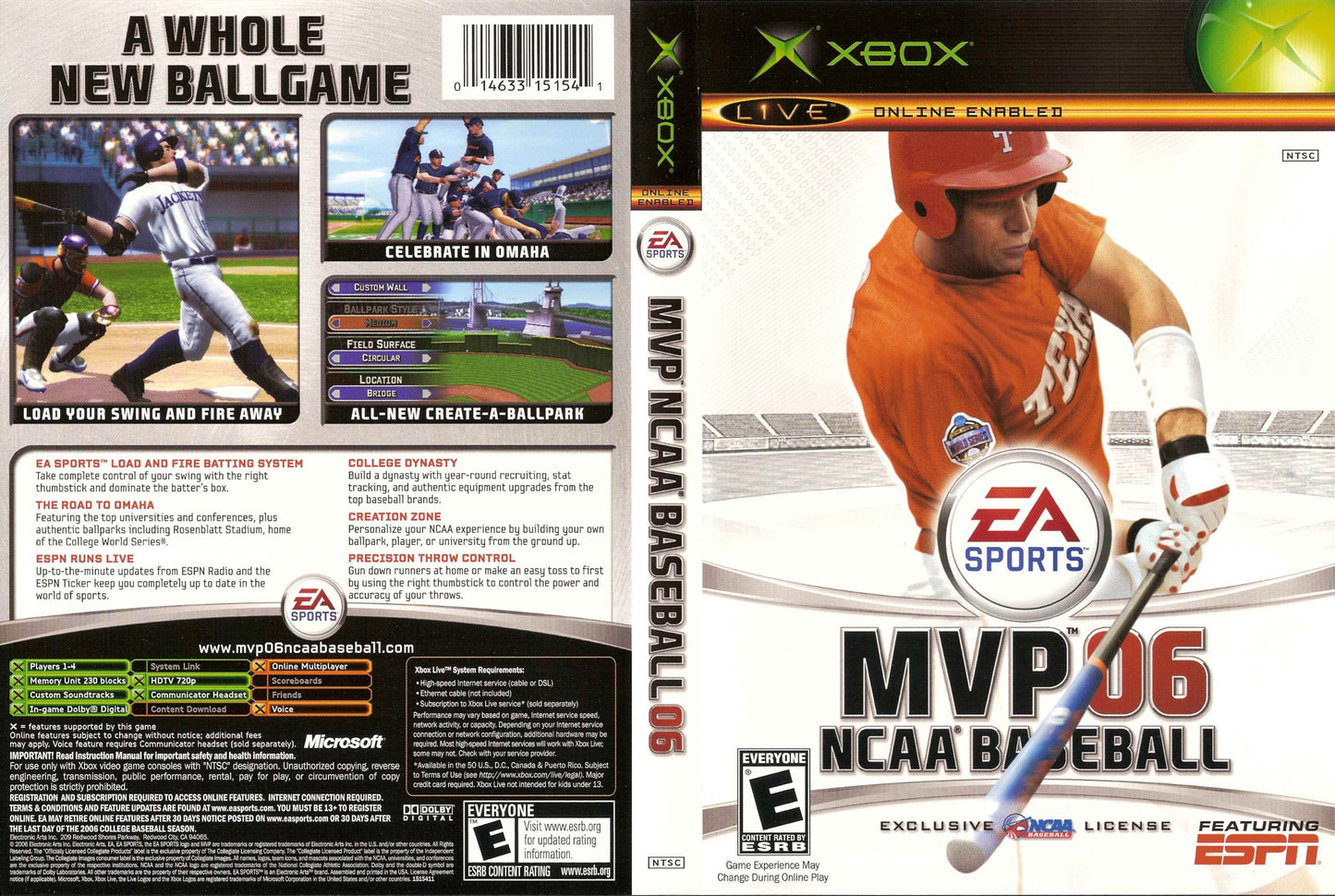 MVP NCAA Baseball 06 Cover Art - WOI Solutions