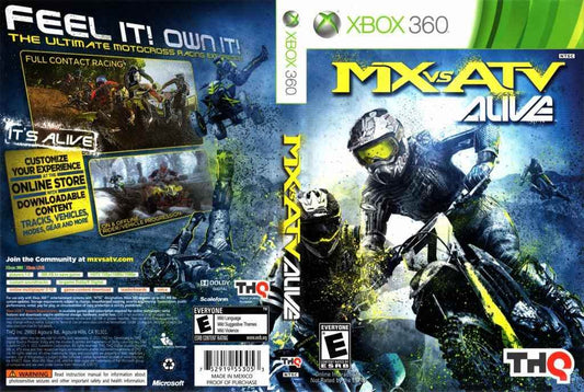 MX vs. ATV Alive Cover Art - WOI Solutions