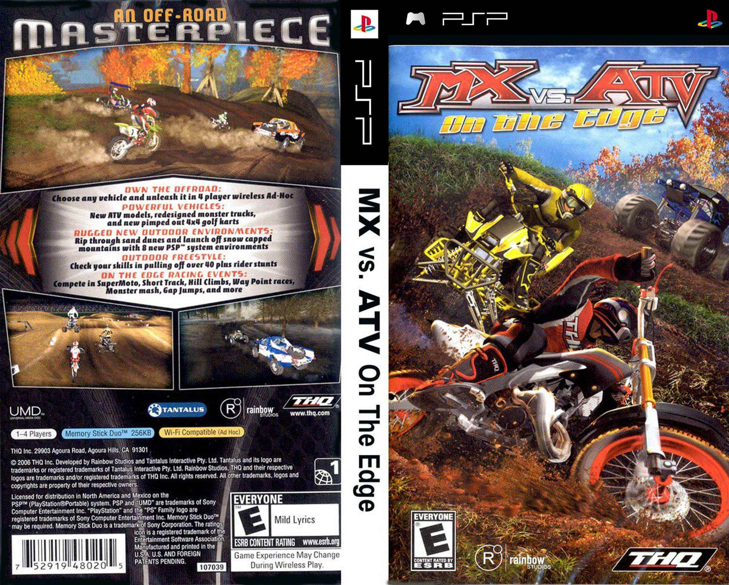 MX vs. ATV On the Edge Cover Art - WOI Solutions