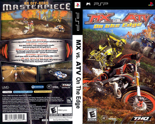 MX vs. ATV On the Edge Cover Art - WOI Solutions