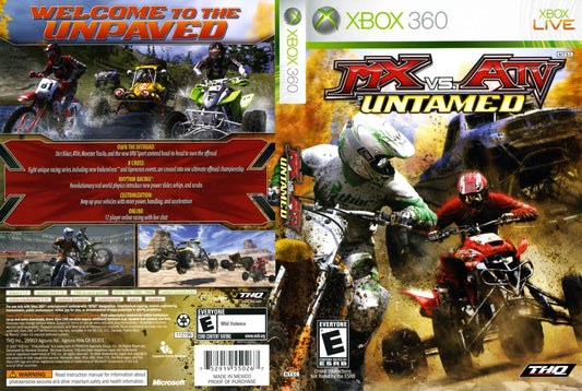 MX vs. ATV Untamed Cover Art - WOI Solutions