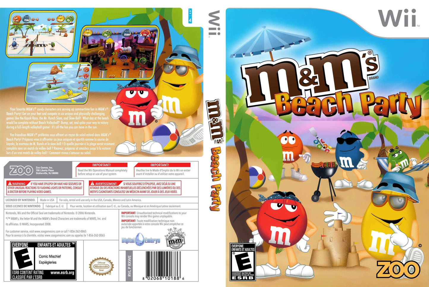 M & M's Beach Party Cover Art - WOI Solutions