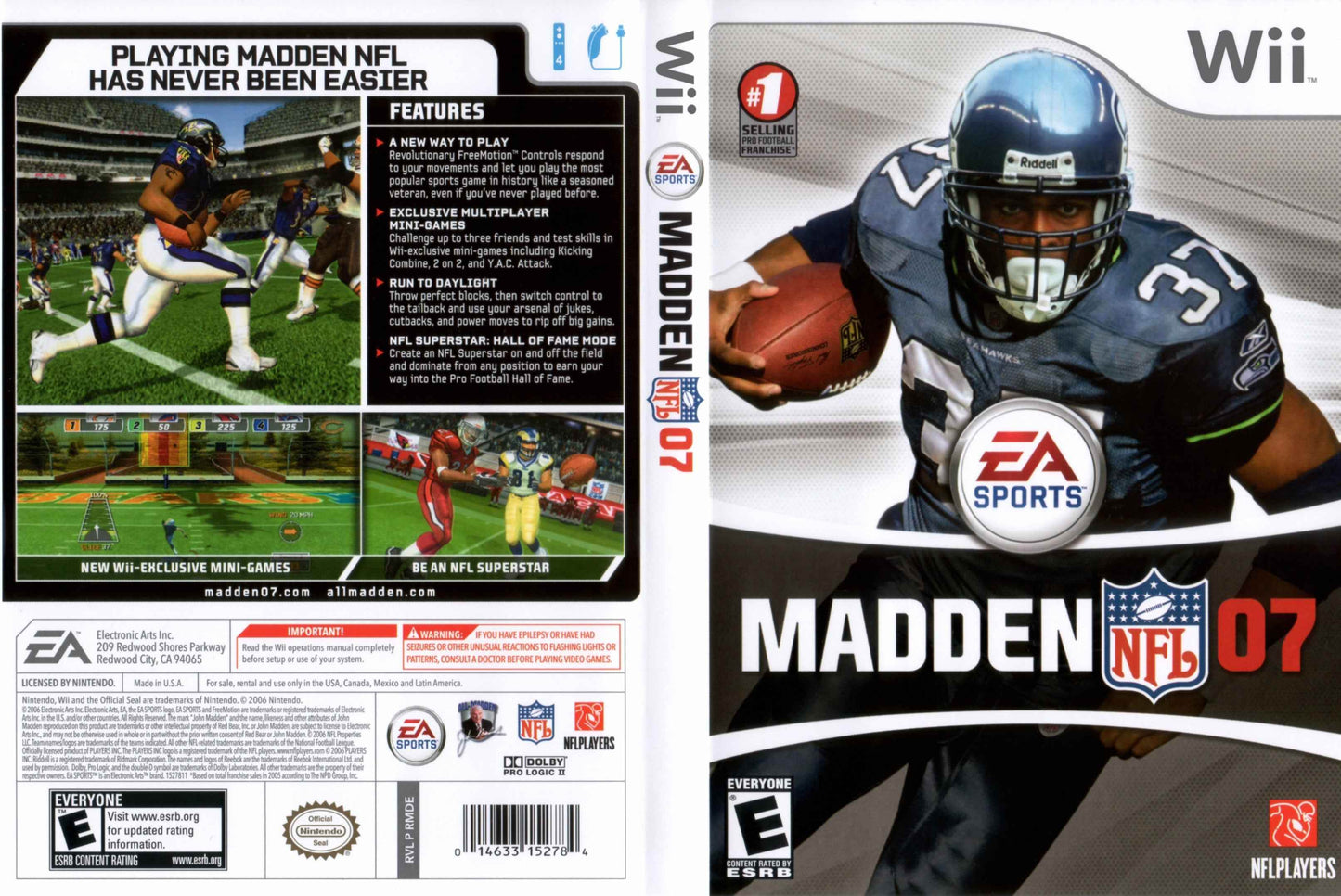 Madden 07 Cover Art - WOI Solutions