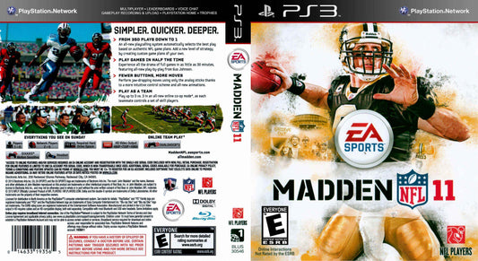 Madden 11 Cover Art - WOI Solutions