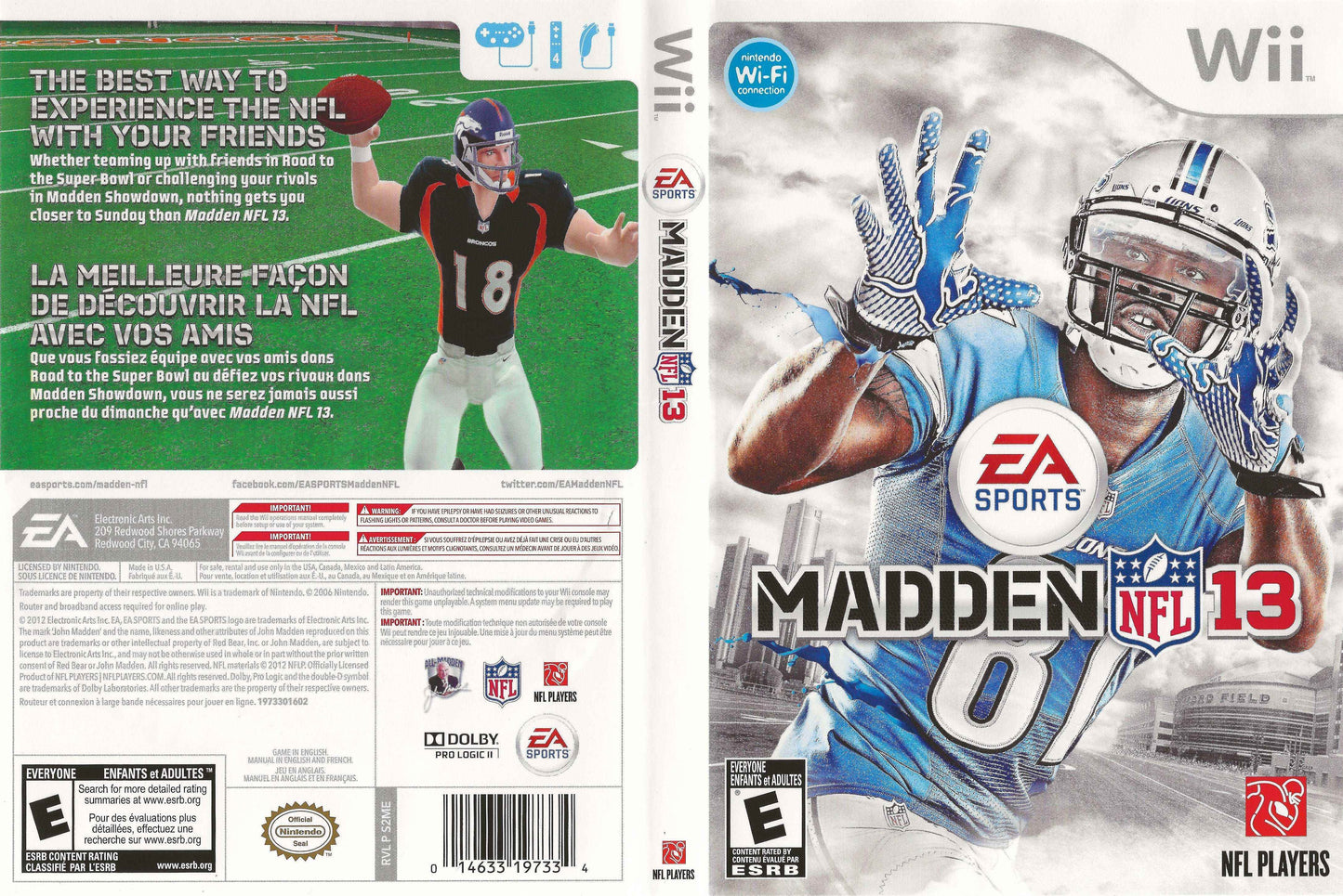 Madden 13 Cover Art - WOI Solutions