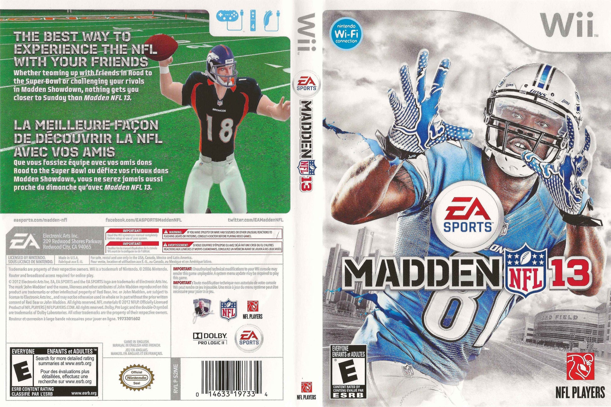 Madden 13 Cover Art - WOI Solutions