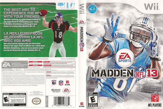 Madden 13 Cover Art - WOI Solutions