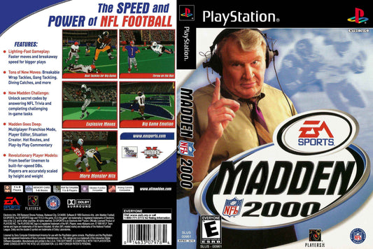Madden 2000 Cover Art - WOI Solutions