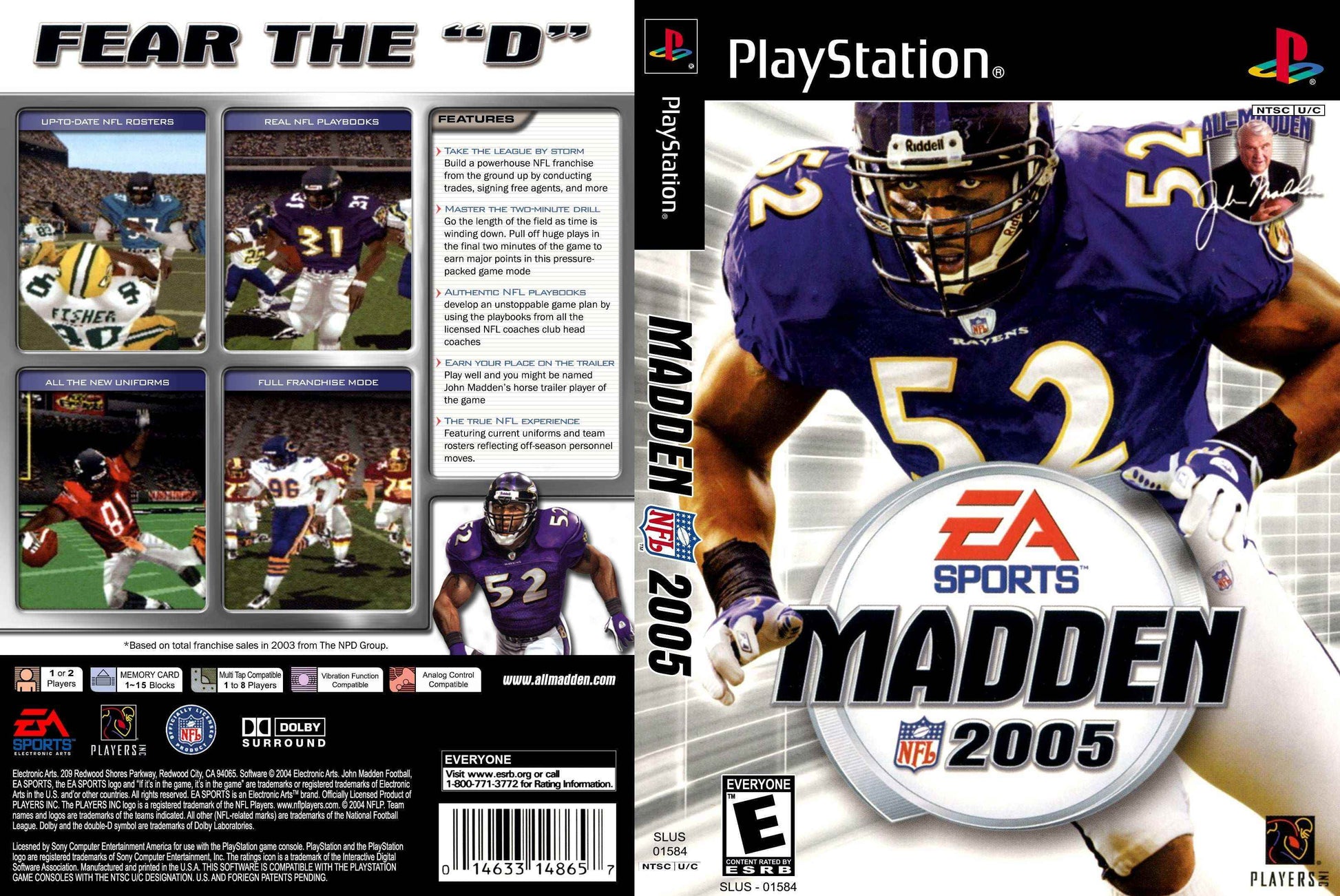 Madden 2005 Cover Art - WOI Solutions