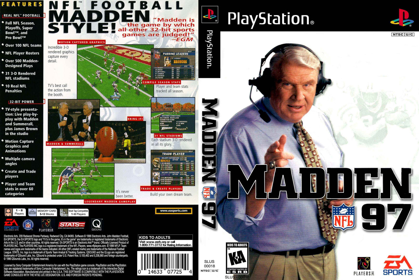 Madden 97 Cover Art - WOI Solutions