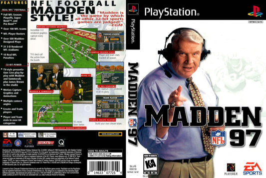 Madden 97 Cover Art - WOI Solutions