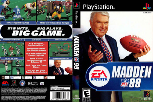 Madden 99 Cover Art - WOI Solutions