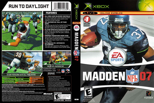 Madden NFL 07 Cover Art - WOI Solutions