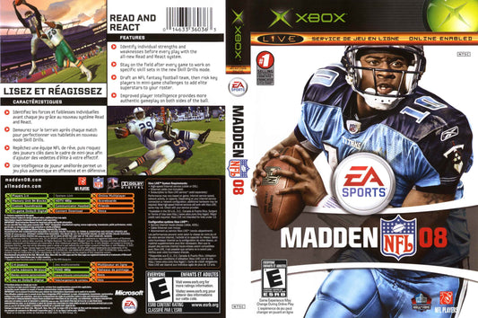 Madden NFL 08 Cover Art - WOI Solutions