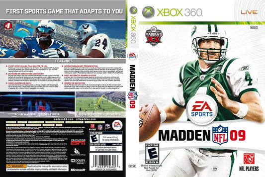 Madden NFL 09 Cover Art - WOI Solutions