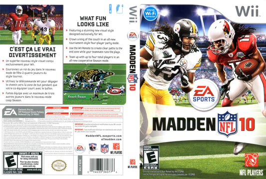 Madden NFL 10 Cover Art - WOI Solutions