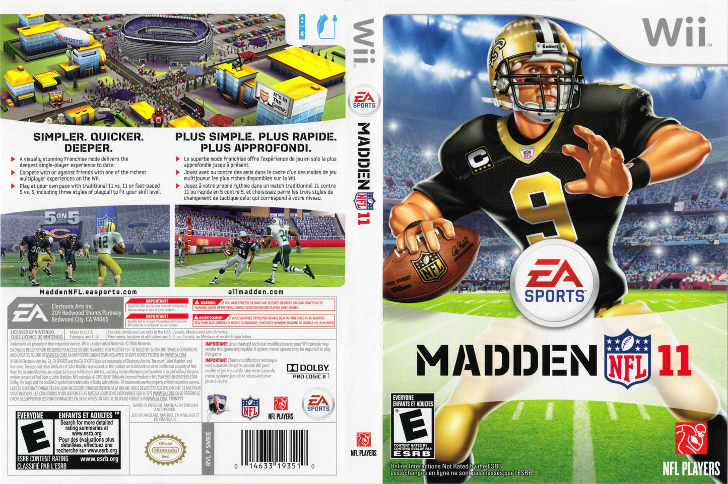 Madden NFL 11 Cover Art - WOI Solutions