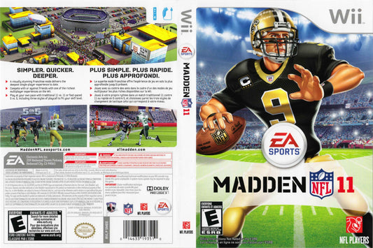 Madden NFL 11 Cover Art - WOI Solutions