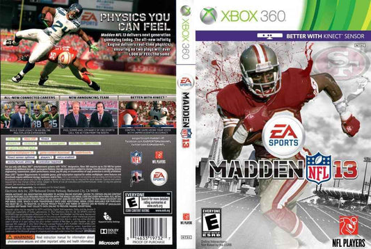 Madden NFL 13 Cover Art - WOI Solutions