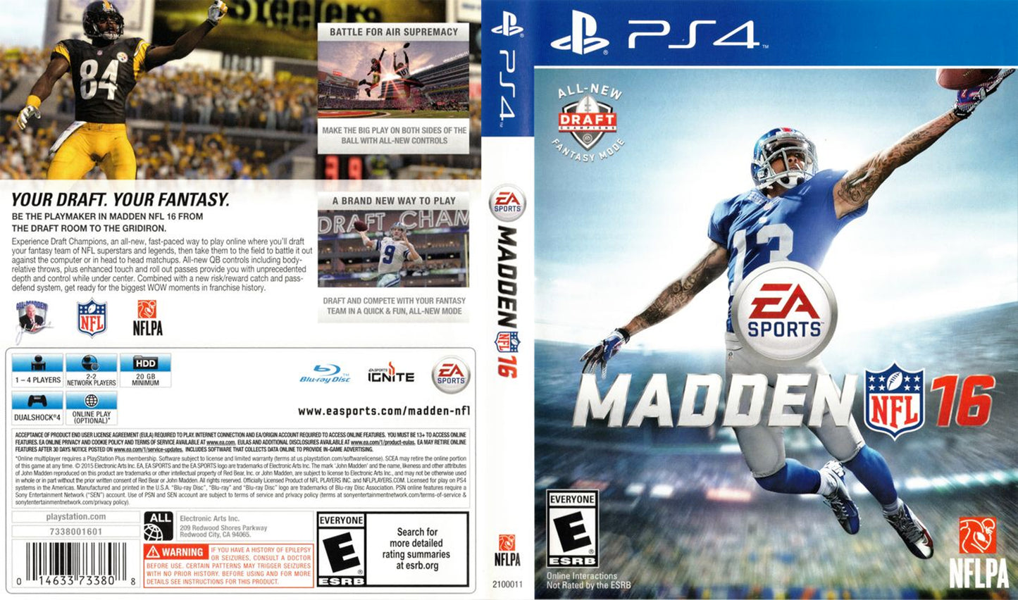 Madden NFL 16