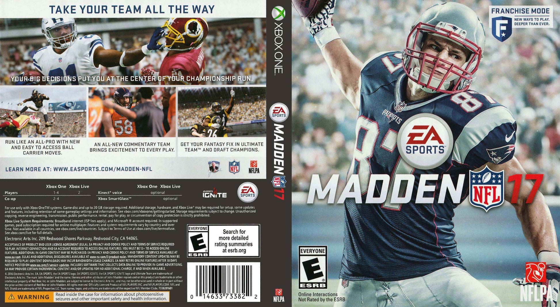 Madden NFL 17 Cover Art - WOI Solutions