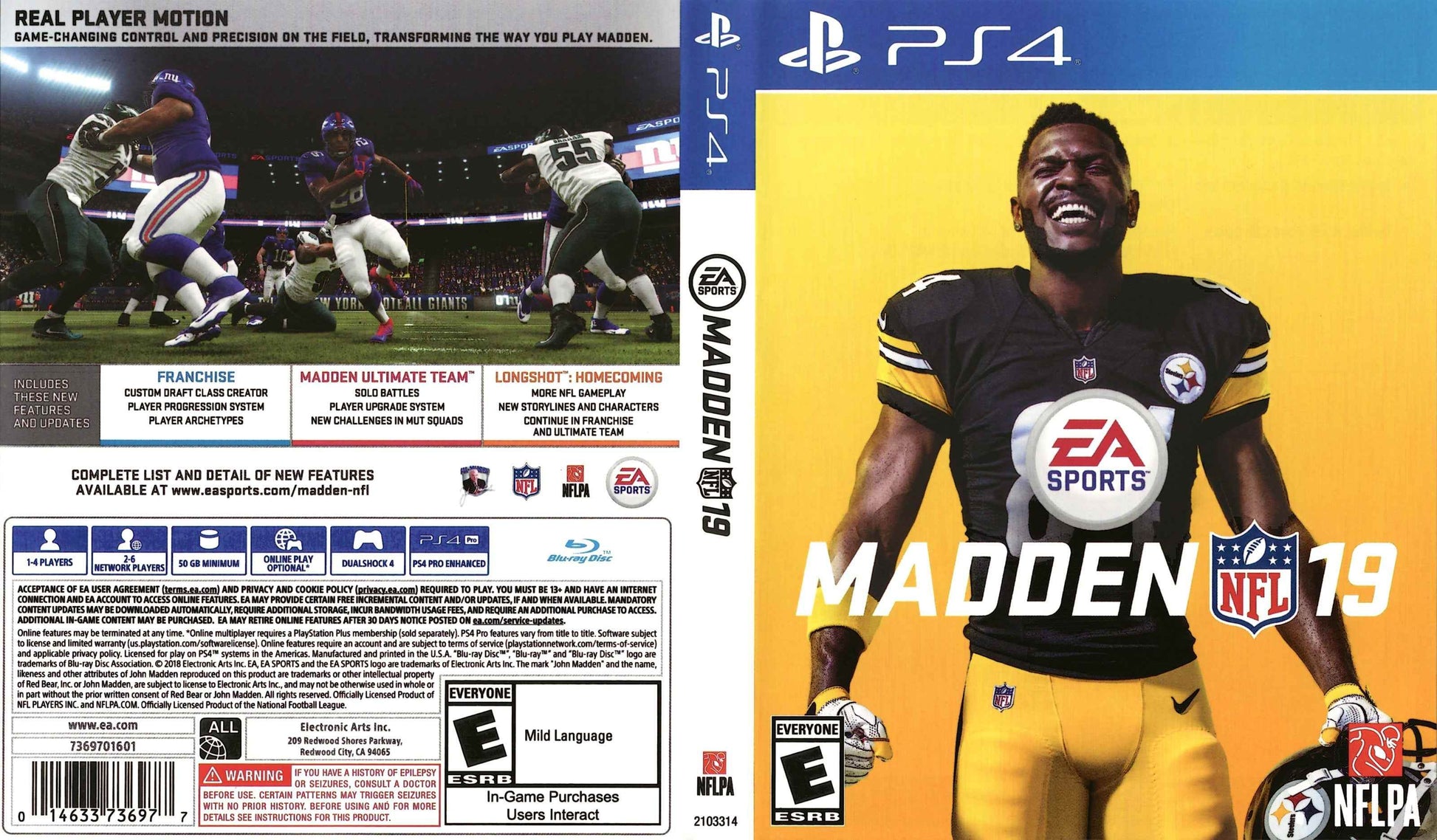 Madden NFL 19 Cover Art - WOI Solutions