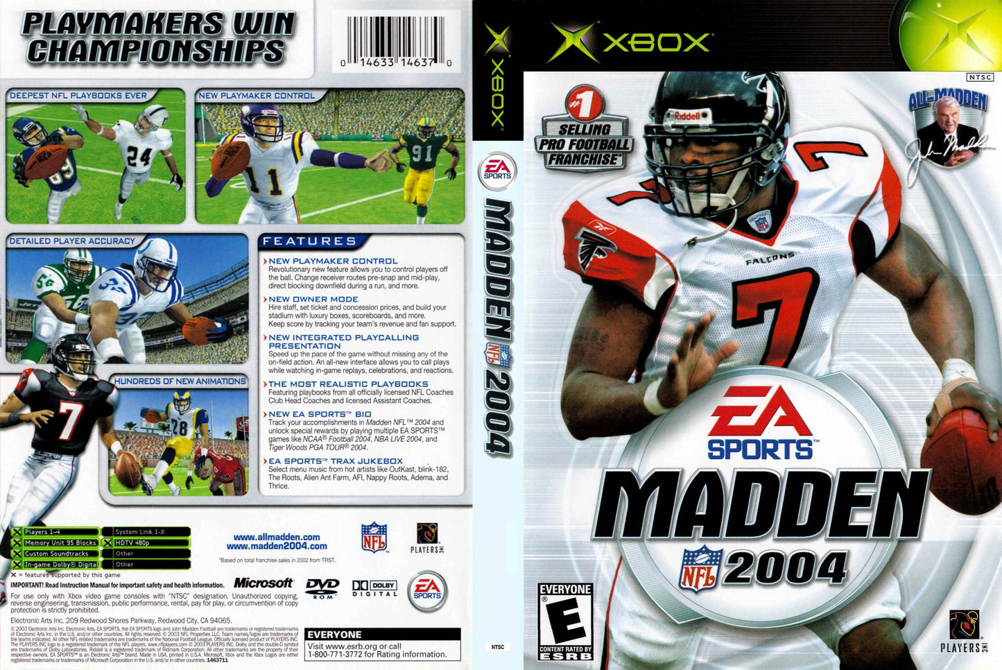 Madden NFL 2004 Cover Art - WOI Solutions