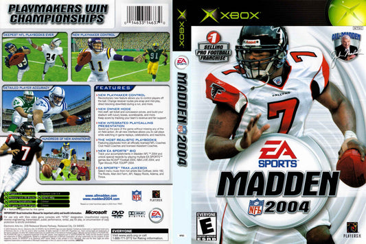 Madden NFL 2004 Cover Art - WOI Solutions