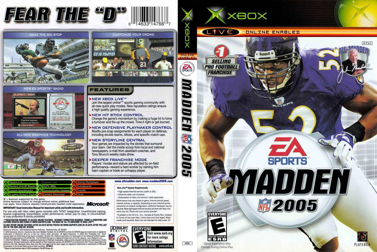 Madden NFL 2005 Cover Art - WOI Solutions