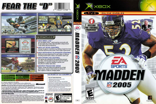 Madden NFL 2005 Cover Art - WOI Solutions