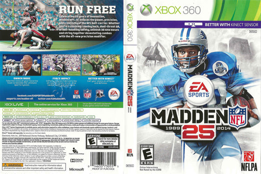 Madden NFL 25 Cover Art - WOI Solutions
