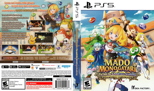 Mado Monogatari - Fia and the Wondrous Academy Cover Art - WOI Solutions