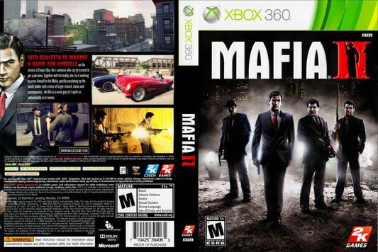 Mafia II Cover Art - WOI Solutions