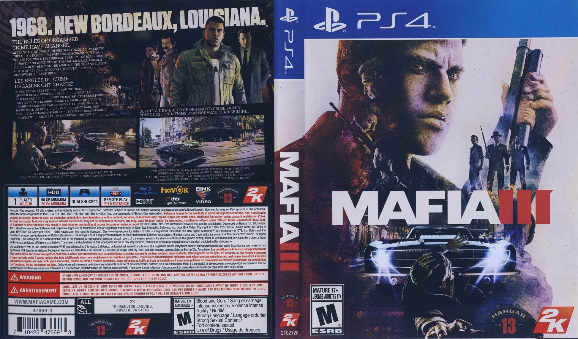 Mafia III Cover Art - WOI Solutions