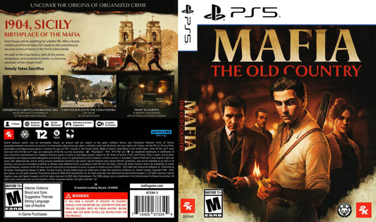 Mafia The Old Country Cover Art - WOI Solutions