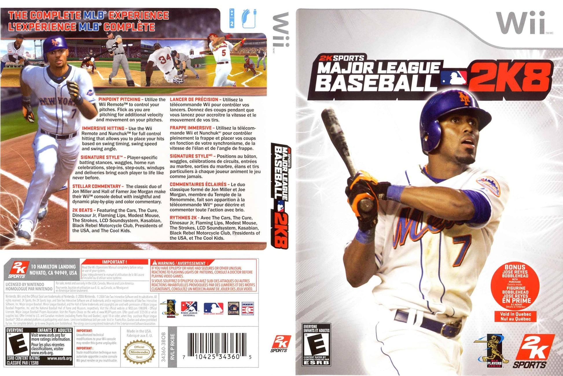 Major League Baseball 2K8 Cover Art - WOI Solutions