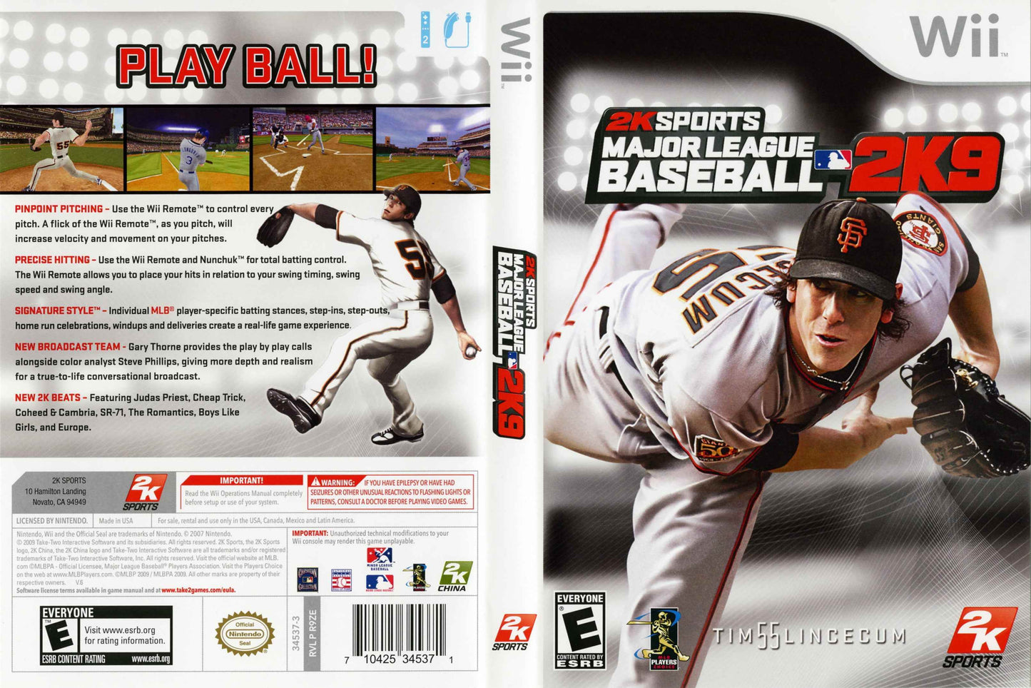 Major League Baseball 2K9 Cover Art - WOI Solutions