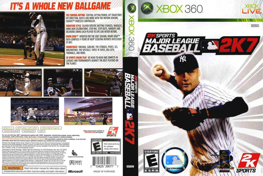 Major League Baseball 2k7 Cover Art - WOI Solutions