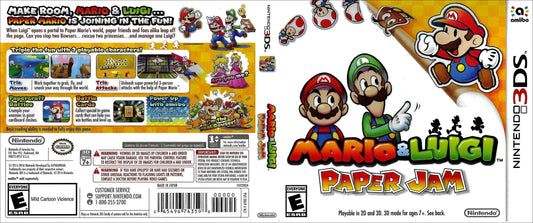 Mario & Luigi Paper Jam