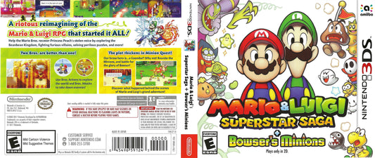 Mario & Luigi Superstar Saga + Bowser's Minions