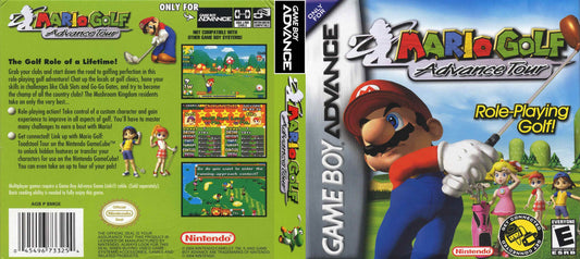 Mario Golf Advance Tour Cover Art - WOI Solutions